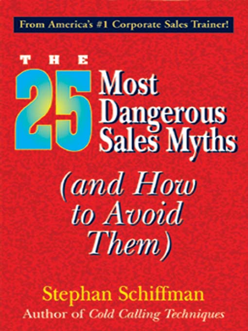 Cover image for 25 Most Dangerous Sales Myths